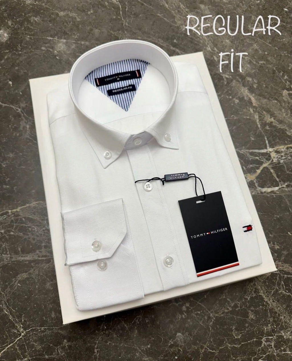 Πουκάμισο Tommy Hilfiger 014 -Άσπρο