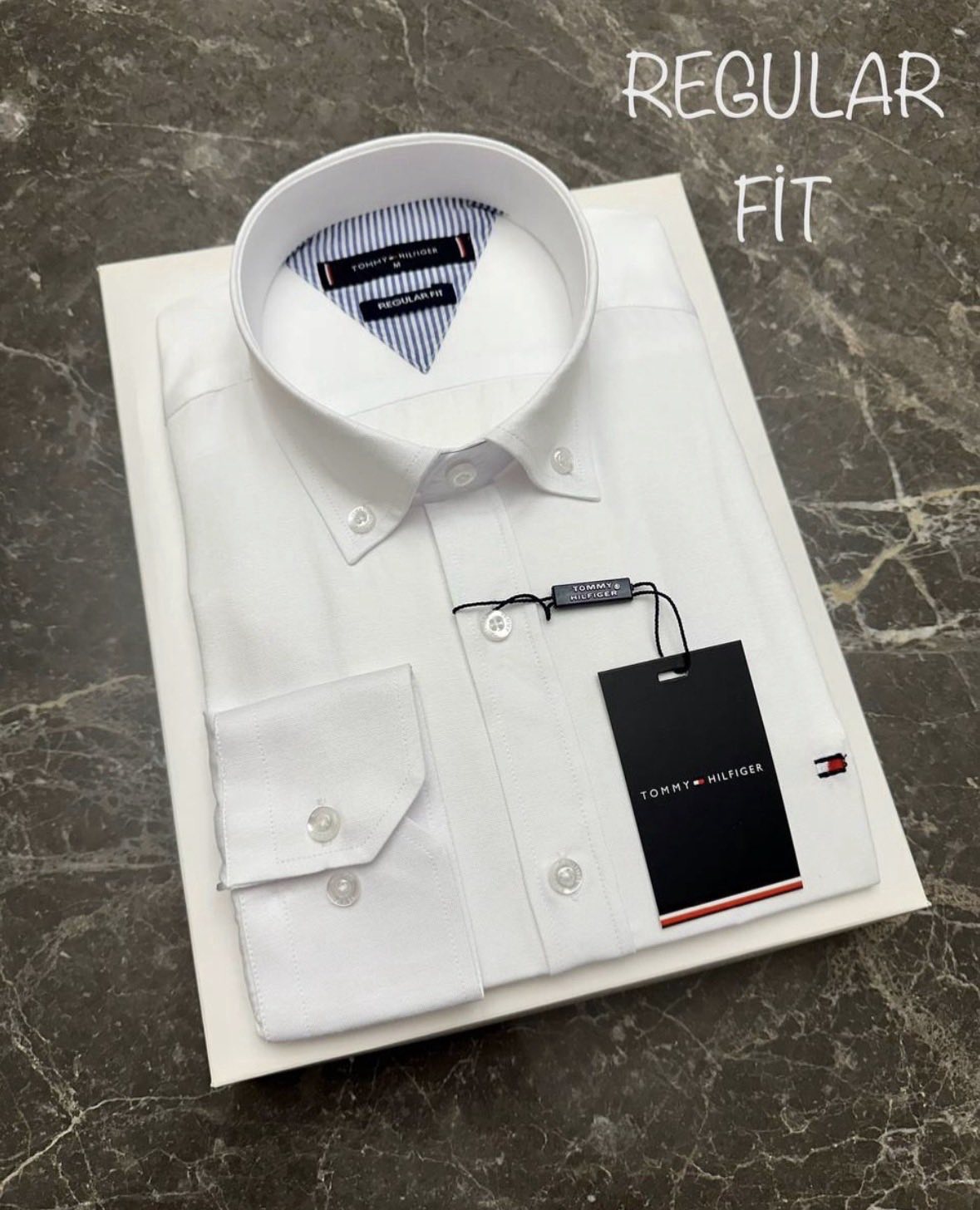 Πουκάμισο Tommy Hilfiger 014 -Άσπρο