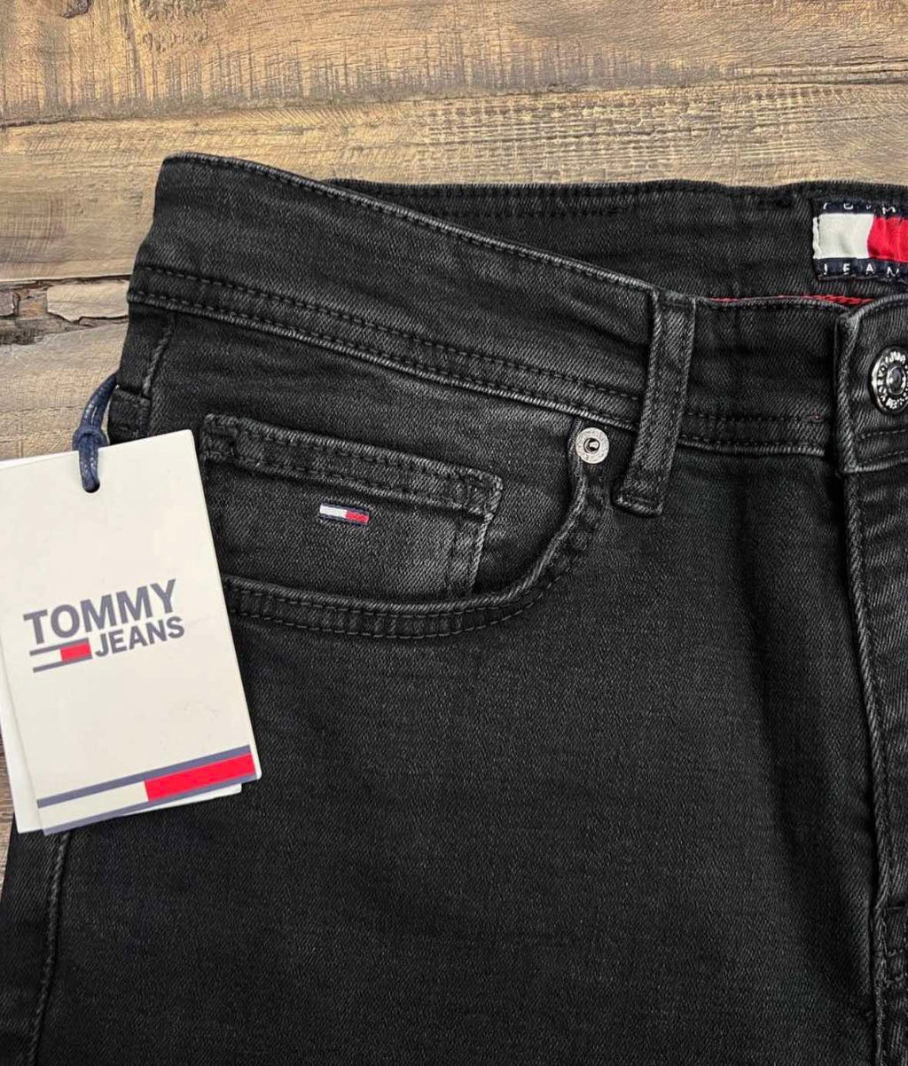 Tommy Hilfiger Ανδρικό Τζιν Παντελόνι Μαύρο - TH-JEAN-002