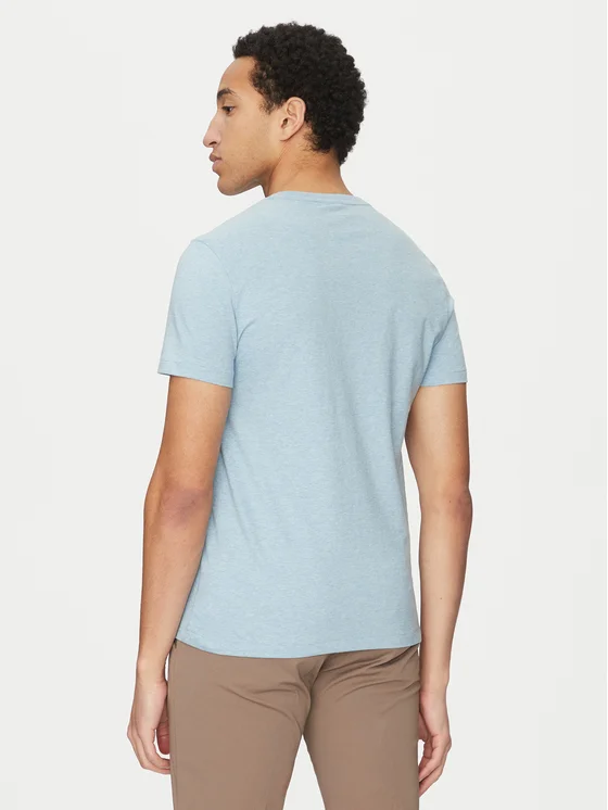 Μπλουζάκι λαιμόκοψη Polo Ralph Lauren - Γαλάζιο