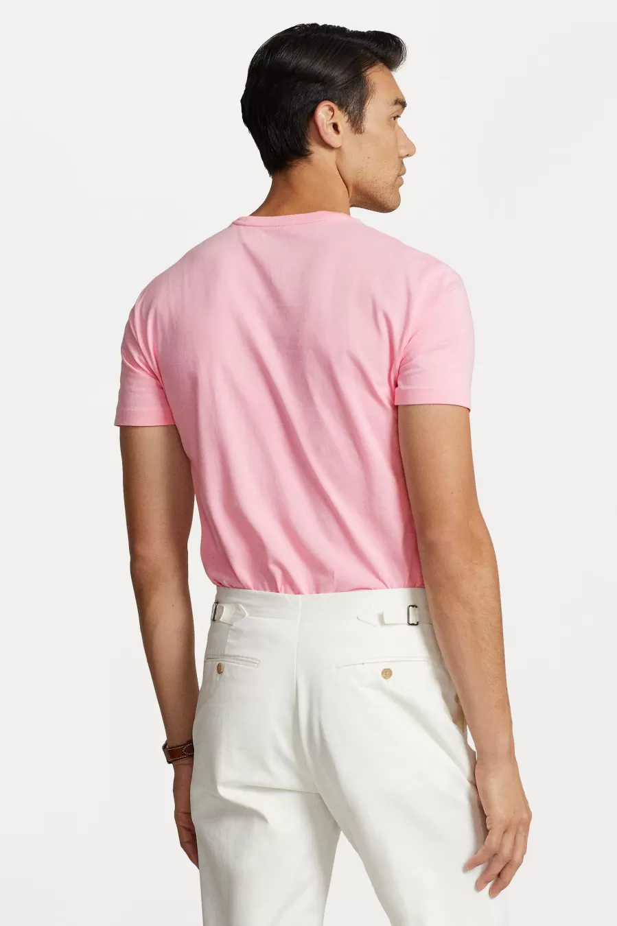 Μπλουζάκι λαιμόκοψη Polo Ralph Lauren - Ροζ