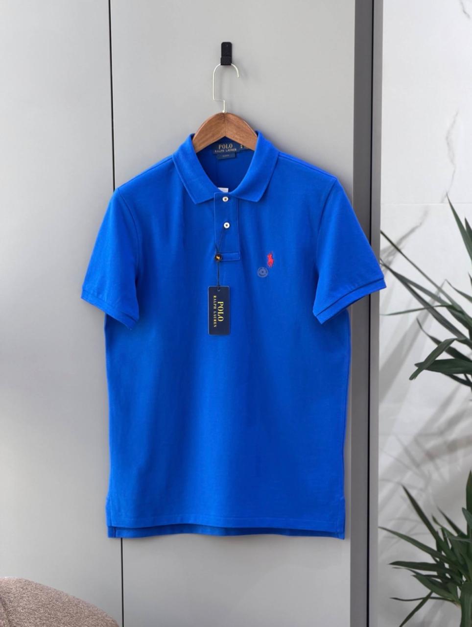 Μπλουζάκι Polo Ralph Lauren με γιακά - Μπλε