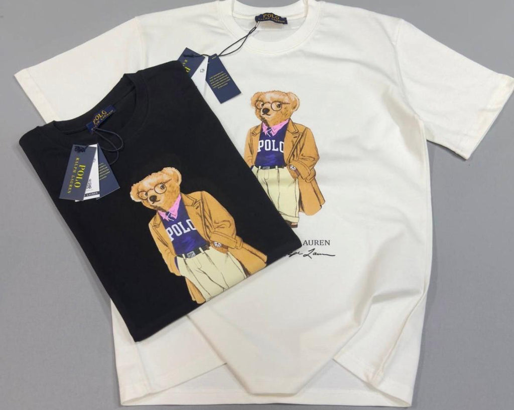 Μπλουζάκι Polo Ralph Lauren λαιμόκοψη 015 - Άσπρο
