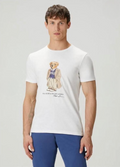 Μπλουζάκι Polo Ralph Lauren λαιμόκοψη 015 - Άσπρο