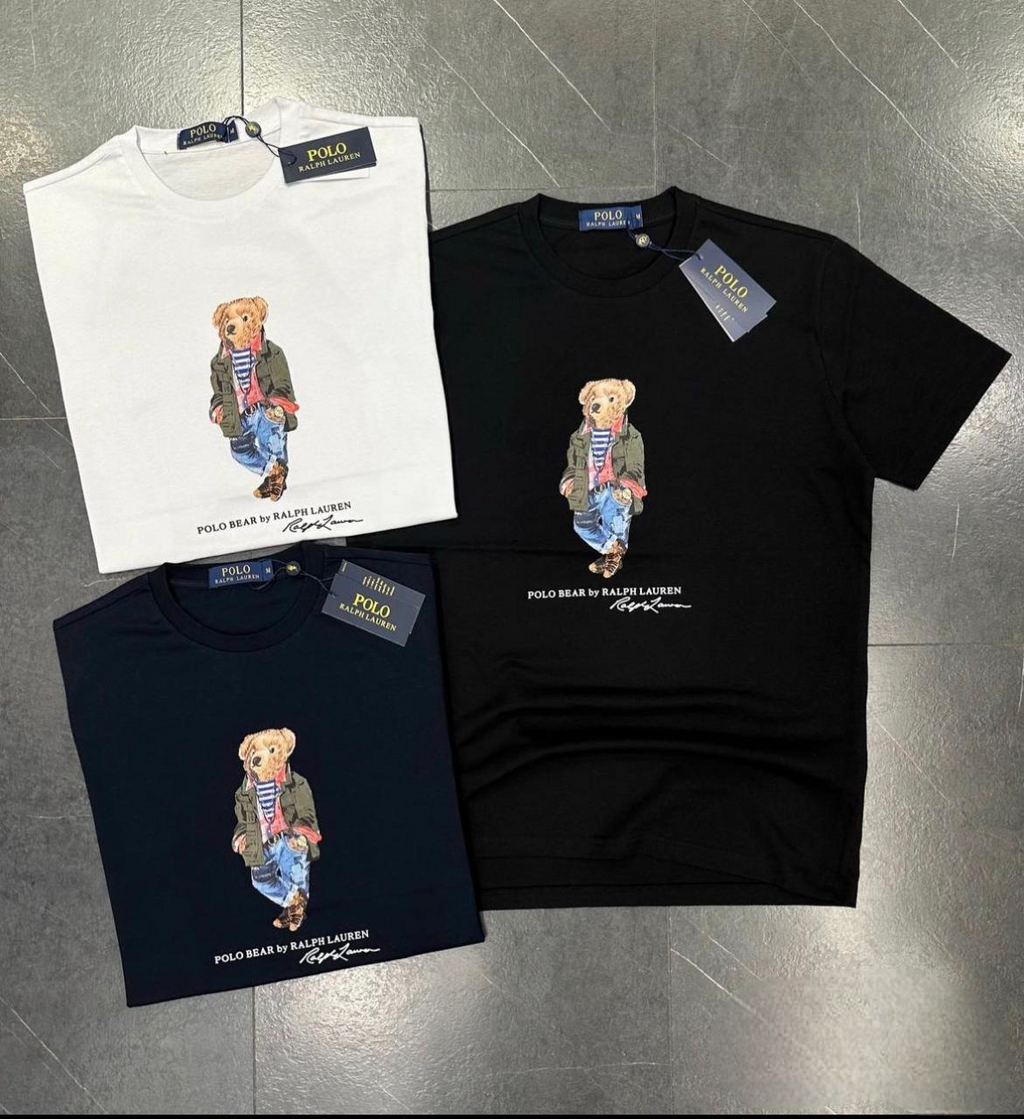 Μπλουζάκι Polo Ralph Lauren λαιμόκοψη 011 - Άσπρο