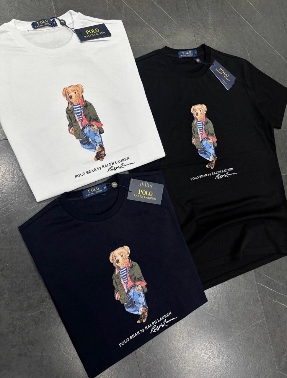Μπλουζάκι Polo Ralph Lauren λαιμόκοψη 011 - Άσπρο