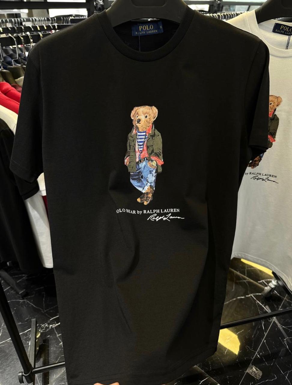 Μπλουζάκι Polo Ralph Lauren λαιμόκοψη 011 - Άσπρο