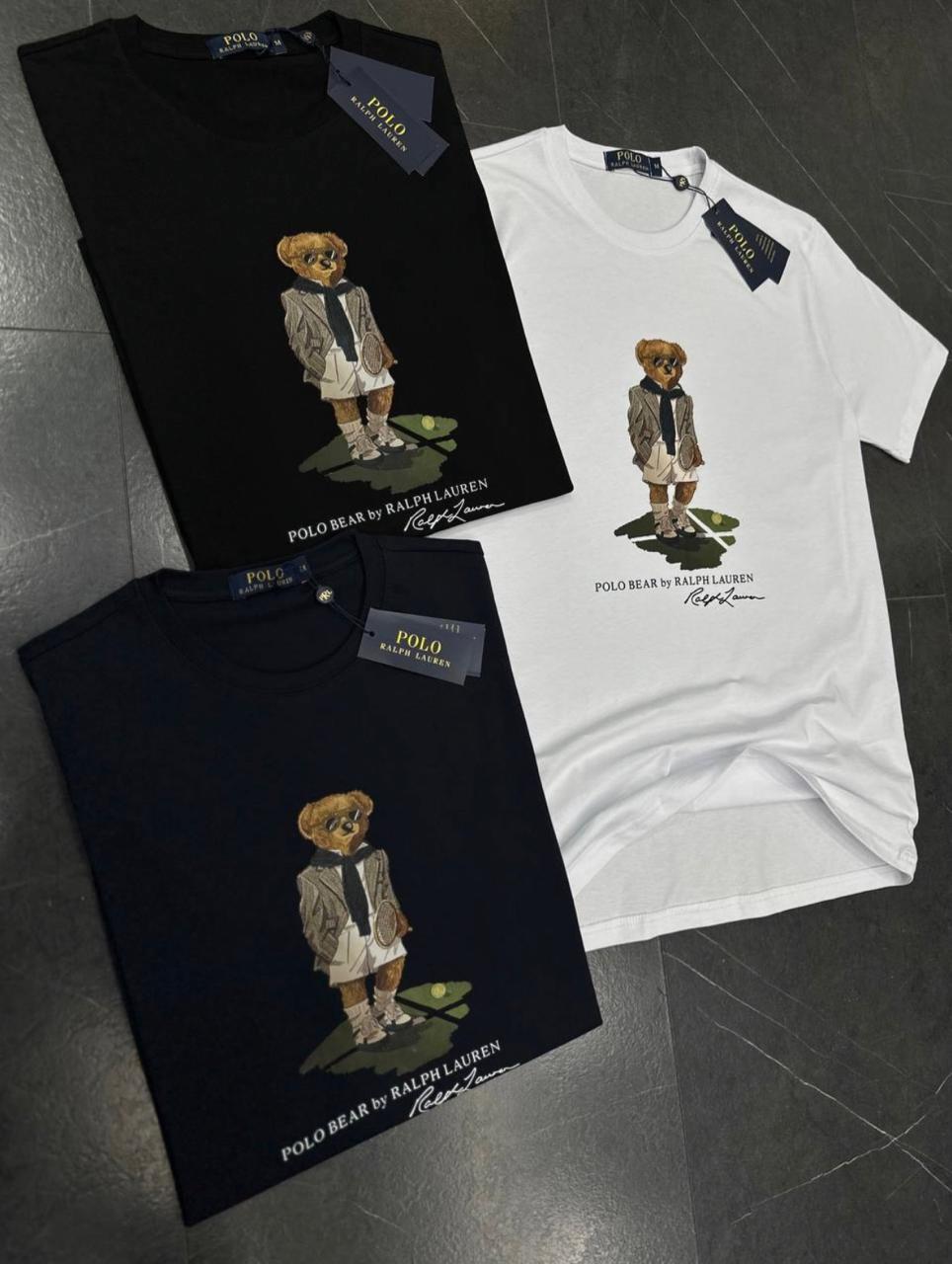 Μπλουζάκι Polo Ralph Lauren λαιμόκοψη 032 - Μαύρο