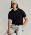 Μπλουζάκι Polo Ralph Lauren λαιμόκοψη 010 - Μαύρο