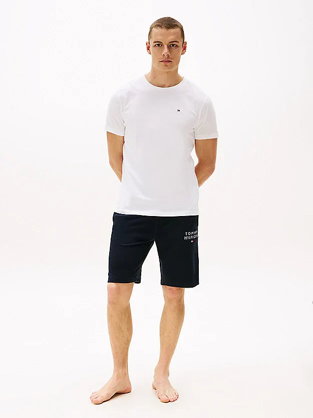 Μπλουζάκι λαιμόκοψη Tommy Hilfiger - Άσπρο