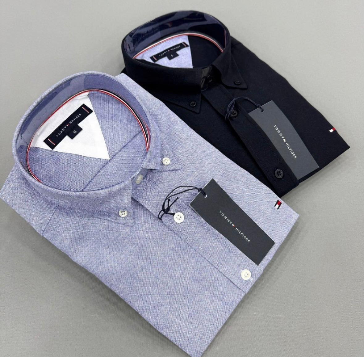 Πουκάμισο Tommy Hilfiger 014 - Σκούρο Μπλε