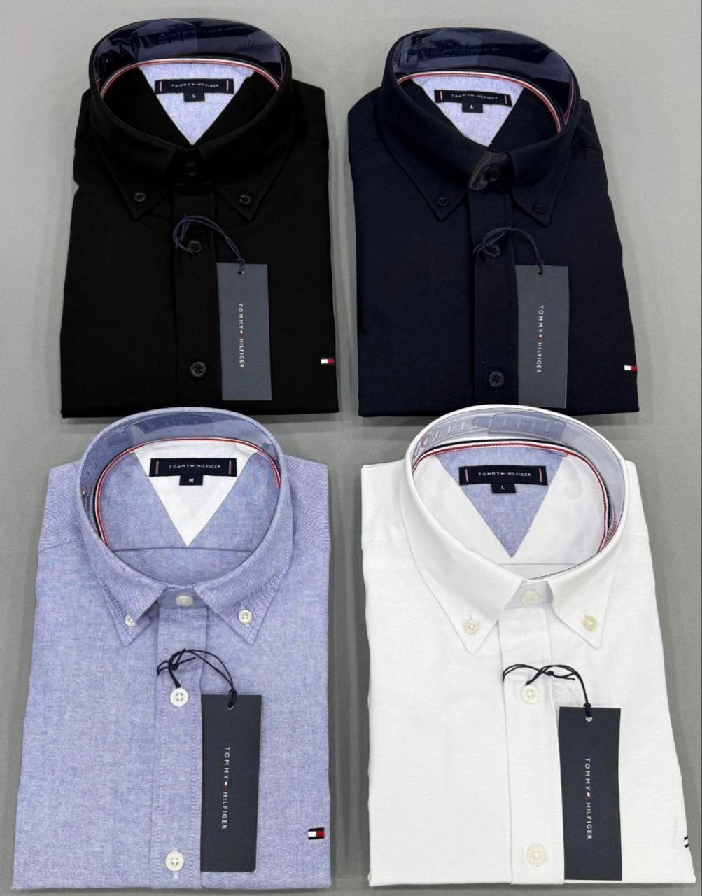 Πουκάμισο Tommy Hilfiger 014 - Σκούρο Μπλε