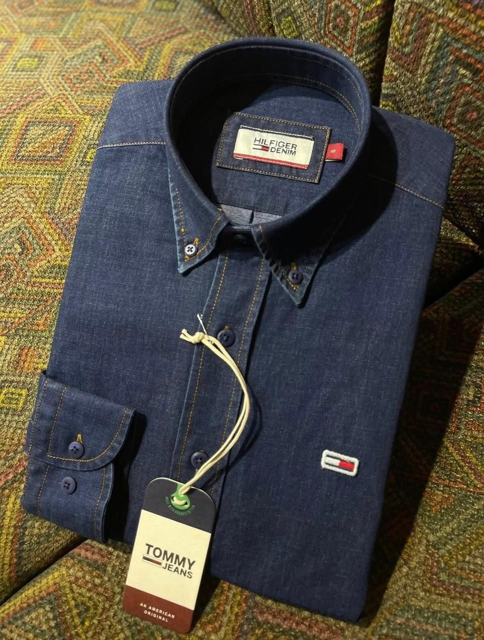 Πουκάμισο Tommy Hilfiger 022 - Σκούρο Μπλε